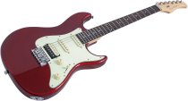 Sire S1 Double-Cut Electric Guitar with Standard HSS Pickups, Candy Apple Red