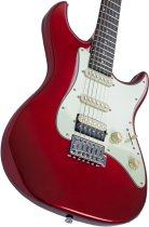 Sire S1 Double-Cut Electric Guitar with Standard HSS Pickups, Candy Apple Red