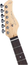 Sire S1 Double-Cut Electric Guitar with Standard HSS Pickups, Candy Apple Red