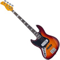 Sire V7 New Gen Left-Handed 4-String Jazz Bass Guitar with Marcus Super-J Revolution Pickups, Tobacco Sunburst