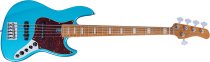 Sire V7 New Gen 5-String Jazz Bass Guitar with Marcus Super-J Revolution Pickups, Tide Pool