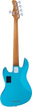 Sire V7 New Gen 5-String Jazz Bass Guitar with Marcus Super-J Revolution Pickups, Tide Pool