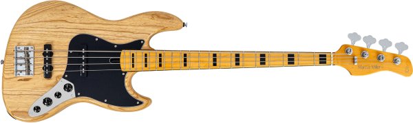 Sire V7 Vintage Ash New Gen 4-String Jazz Bass Guitar with Marcus Vintage-J Revolution Pickups, Natural