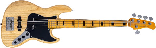 Sire V7 Vintage Ash New Gen 4-String Jazz Bass Guitar with Marcus Vintage-J Revolution Pickups, Natural