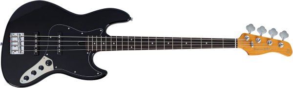 Sire V3 New Gen 4-String Jazz Bass Guitar with Marcus Standard J-Revolution Pickups, Black Satin