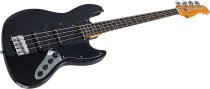 Sire V3 New Gen 4-String Jazz Bass Guitar with Marcus Standard J-Revolution Pickups, Black Satin