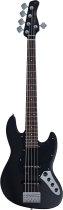 Sire V3 New Gen 5-String Jazz Bass Guitar with Marcus Standard J-Revolution Pickups, Black Satin