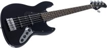 Sire V3 New Gen 5-String Jazz Bass Guitar with Marcus Standard J-Revolution Pickups, Black Satin