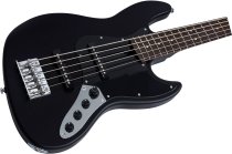Sire V3 New Gen 5-String Jazz Bass Guitar with Marcus Standard J-Revolution Pickups, Black Satin
