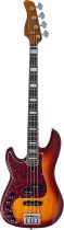 Sire P7 New Gen Left-Handed 4-String PJ Bass Guitar with Marcus Super-PJ Revolution Pickups, Tobacco Sunburst