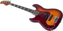 Sire P7 New Gen Left-Handed 4-String PJ Bass Guitar with Marcus Super-PJ Revolution Pickups, Tobacco Sunburst