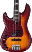 Sire P7 New Gen Left-Handed 4-String PJ Bass Guitar with Marcus Super-PJ Revolution Pickups, Tobacco Sunburst