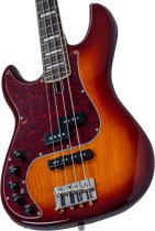 Sire P7 New Gen Left-Handed 4-String PJ Bass Guitar with Marcus Super-PJ Revolution Pickups, Tobacco Sunburst
