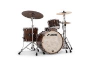 MOMENTUM Shell Set: BD 22″ x 17.25″ (no Mount), TT 12″ x 8.5″, FT 16″ x 15.25″, Maple, California Burl