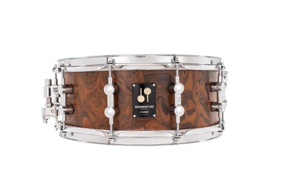 MOMENTUM Snare Drum 14" x 5.75", Maple, California Burl