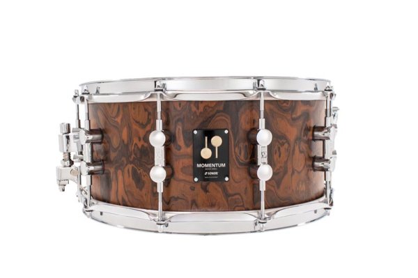 MOMENTUM Snare Drum 14" x 6.5", Birch, California Burl