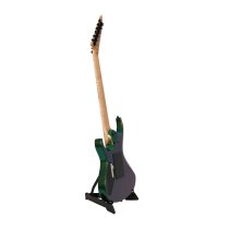 Maverick Flame Maple Electric Guitar with Case, Green Chameleon