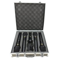 Four-Channel Wireless Handheld Microphone System