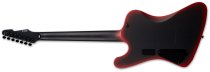 Phoenix-7 Baritone Black Metal 7-String Electric Guitar, Black Red Burst Satin
