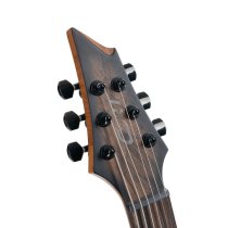 Baritone Electric Guitar with Seymour Duncan Sentient & Nazgûl Humbuckers, Natural Black Burst