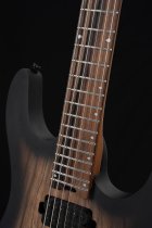 Baritone Electric Guitar with Seymour Duncan Sentient & Nazgûl Humbuckers, Natural Black Burst