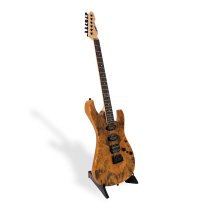 Snapper-CTM Buckeye Burl Electric Guitar with Case, Natural