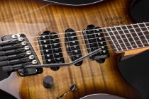 Headless Electric Guitar with Arc TILT Tremolo, Sepia Burst Gloss
