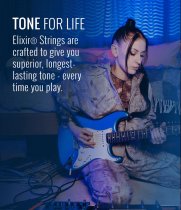 Single Electric Guitar String with OPTIWEB Coating (.060)