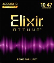 ATTUNE Phosphor Bronze Extra Light Acoustic Guitar Strings