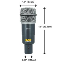 Dynamic Drum and Instrument Microphone