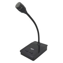 14″ Hi-Z/Lo-Z Dynamic Gooseneck Paging Microphone