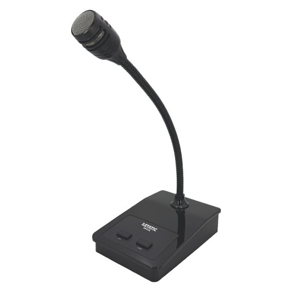 14" Hi-Z/Lo-Z Dynamic Gooseneck Paging Microphone
