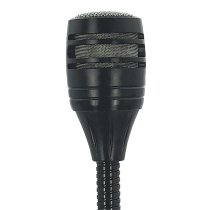 14" Hi-Z/Lo-Z Dynamic Gooseneck Paging Microphone