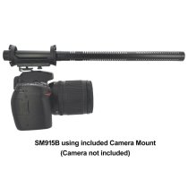 Battery-Powered Shotgun Microphone