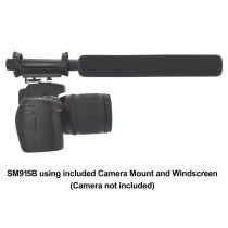 Battery-Powered Shotgun Microphone