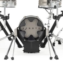 8-Piece Electronic Drum Kit with Tru-Motion Hi-Hat & 12" Mesh Kick, White Sparkle, White Sparkle