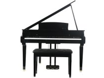 88-Key Grand Digital Piano, Polished Ebony