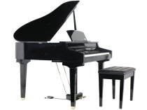 88-Key Grand Digital Piano, Polished Ebony