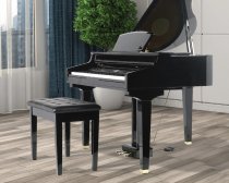 88-Key Grand Digital Piano, Polished Ebony