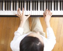 88-Key Grand Digital Piano, Polished Ebony