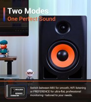 8" Studio Reference Monitor, 2-Way Active Powered Speaker (Single)