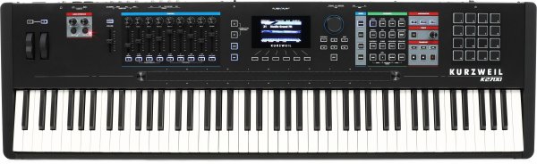 88-Key Synthesizer Workstation, Black