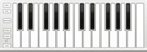 Ultra-Thin 25-key USB / Bluetooth MIDI Controller Keyboard