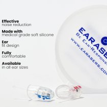 Peace & Quiet Earplugs, Small (-36 dB Peak, NRR-22 | SNR-26)