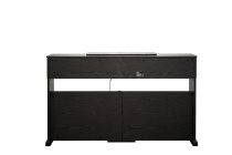 88-Key Upright Digital Piano with Hammer-Action Keys, Bluetooth & 40W Speaker System, Rosewood