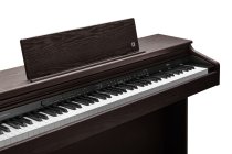88-Key Upright Digital Piano with Hammer-Action Keys, Bluetooth & 40W Speaker System, Rosewood