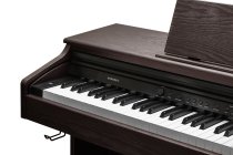 88-Key Upright Digital Piano with Hammer-Action Keys, Bluetooth & 40W Speaker System, Rosewood