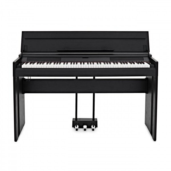 88-Key Upright Digital Piano with Bench, High Gloss Ebony