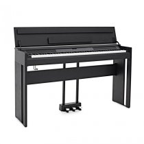 88-Key Upright Digital Piano with Bench, High Gloss Ebony