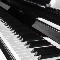 88-Key Upright Digital Piano with Bench, High Gloss Ebony
